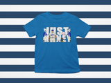 JUST MONEY SUMMER MONEY T-SHIRT (ROYAL BLUE)