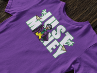 JUST MONEY SUMMER MONEY T-SHIRT (PURPLE)