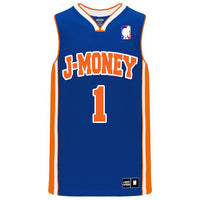 MONEY MAN STATE OF MIND BASKETBALL JERSEY (2012 BLUE)
