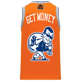 MONEY MAN STATE OF MIND BASKETBALL JERSEY (ORANGE)