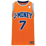 MONEY MAN STATE OF MIND BASKETBALL JERSEY (ORANGE)