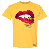 LADY MONEY CHAIN LIPS (YELLOW)