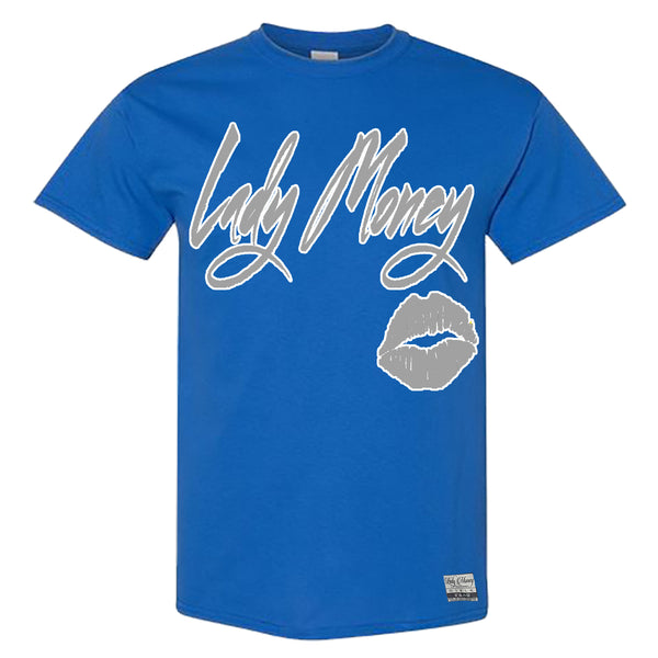 PRETTY LIPS MONEY (ROAYL BLUE/GREY)