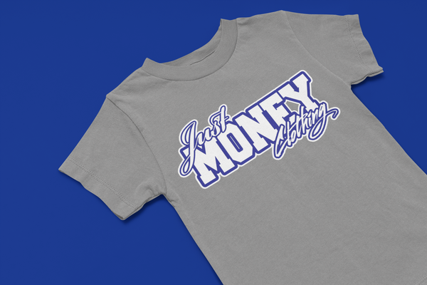JUST MONEY CLOTHING (GREY/BLUE)